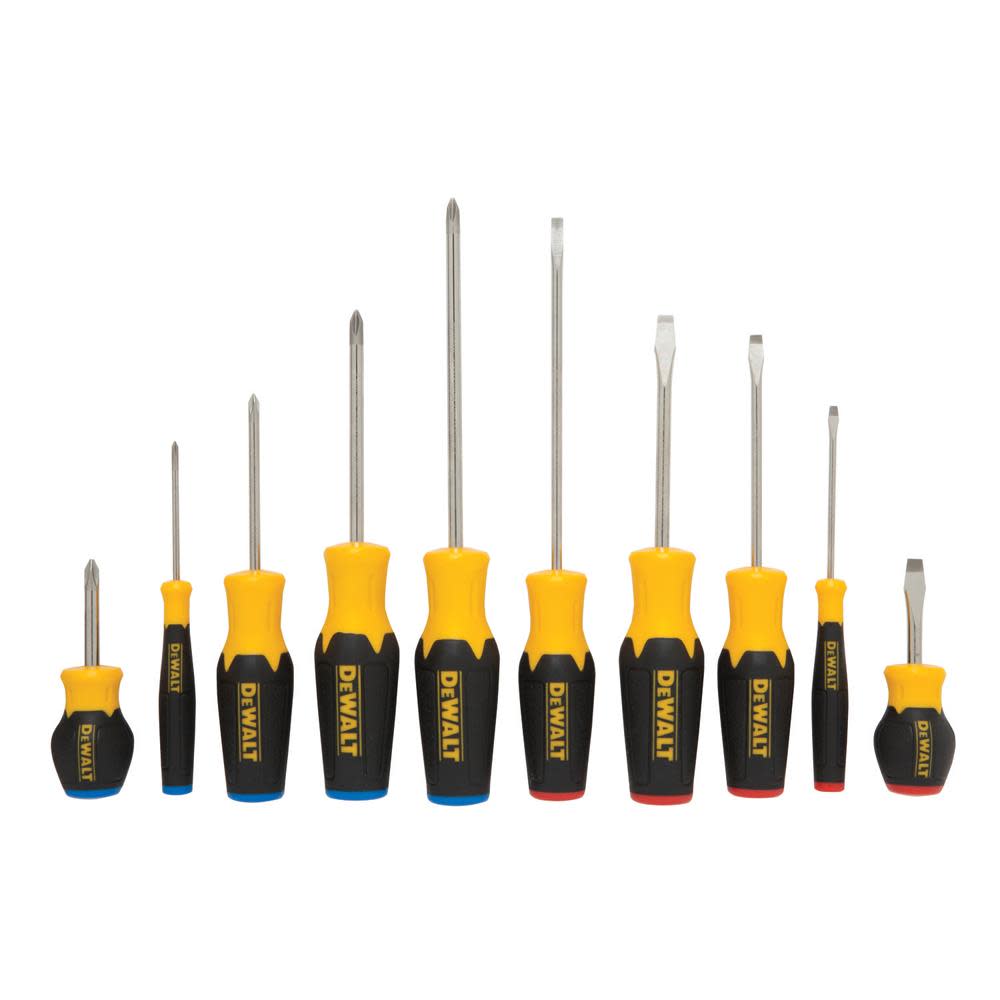 DEWALT 10 Piece Screwdriver Set DWHT62513 from DEWALT