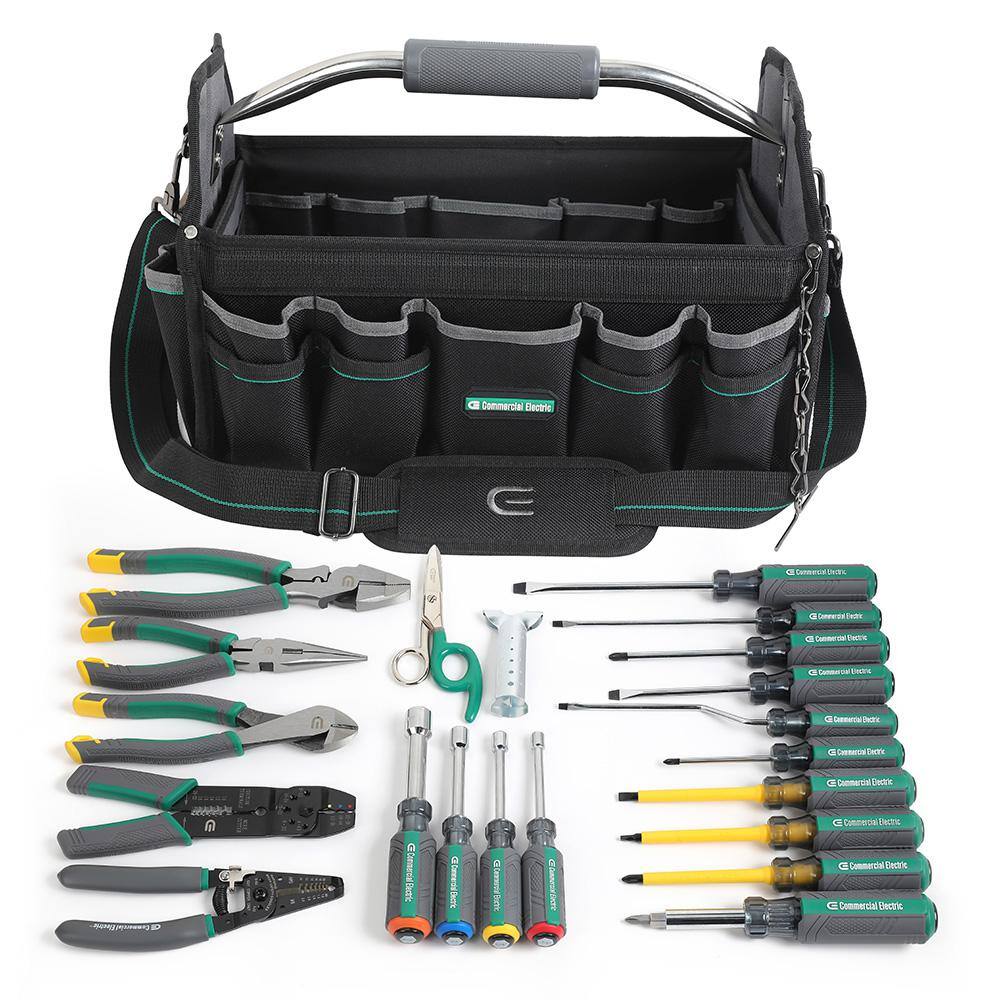 Commercial Electric Electrician's Tool Set (22-Piece) CE180607