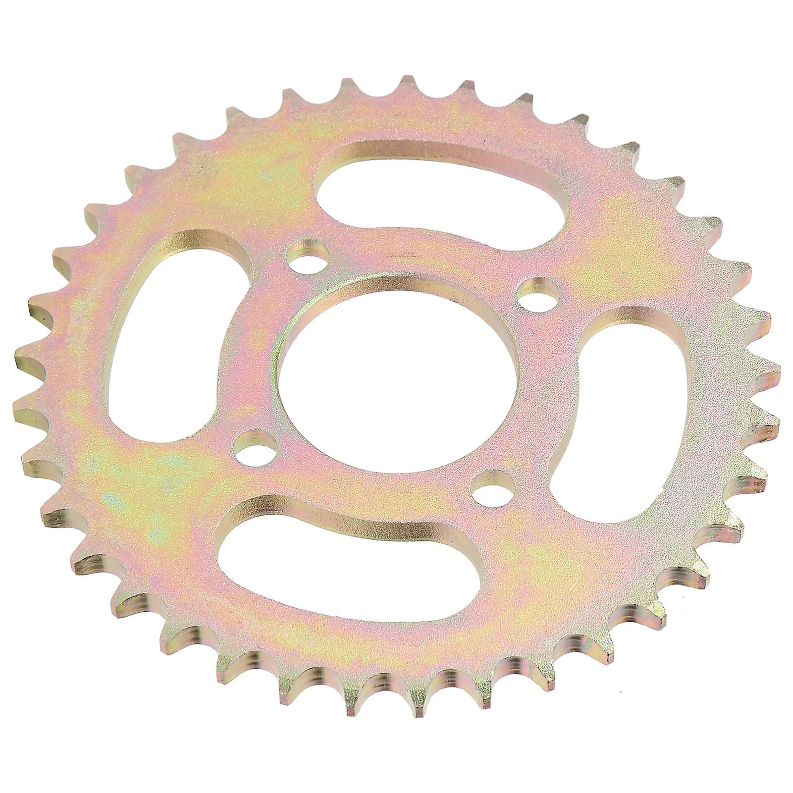 428 Model 37 Teeth Chain Wheel Steel Crankset Replacement 4 Hole For Electric Tricycle Kart