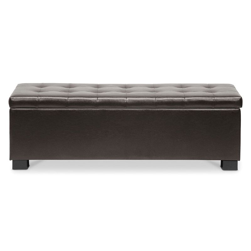 Baxton Studio Roanoke Ottoman