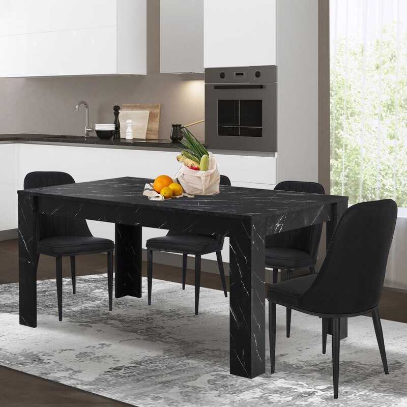 Dining furniture   Black dining table