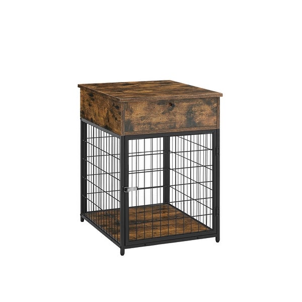 Dog Crates for small dogs Wooden Dog Kennel Dog Crate End Table