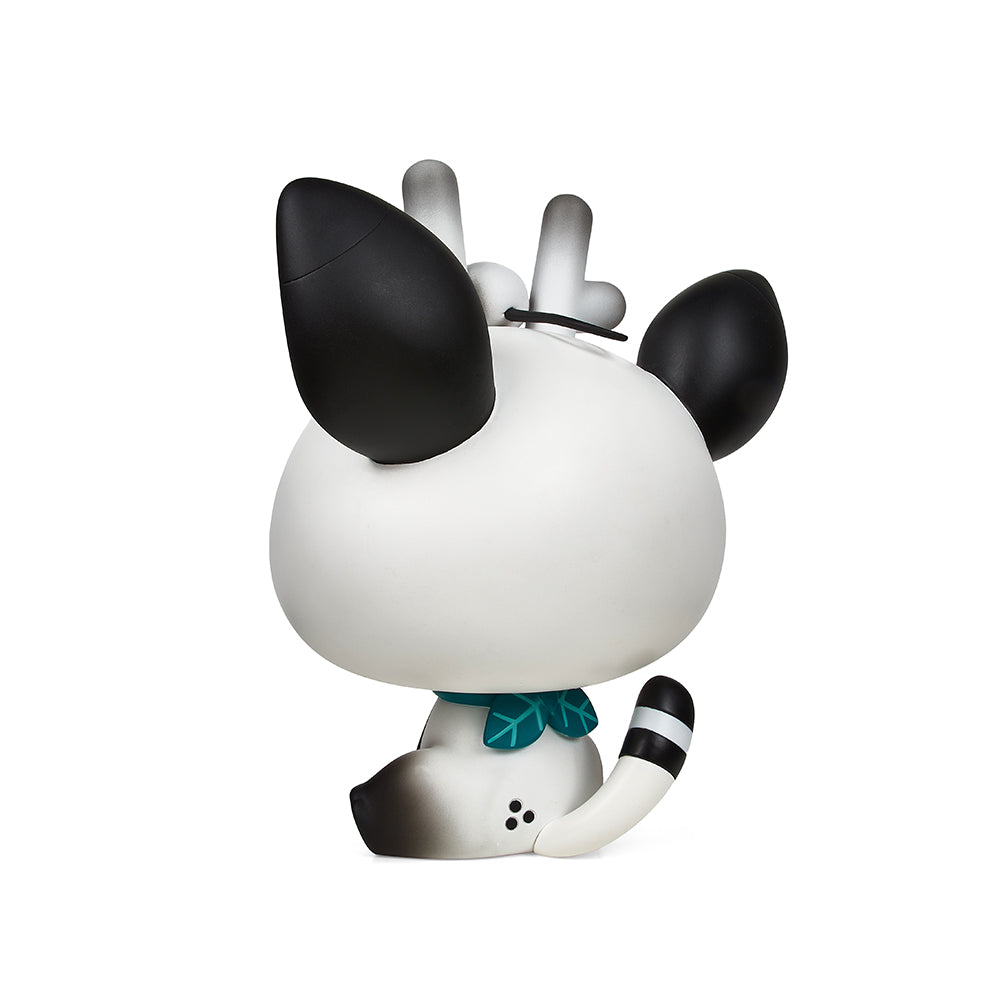 DeerCat & Friends™ Sitting DeerCat 7” Vinyl Art Figure by Amber Aki Huang – Exclusive Panda Edition (Limited Edition of 100)