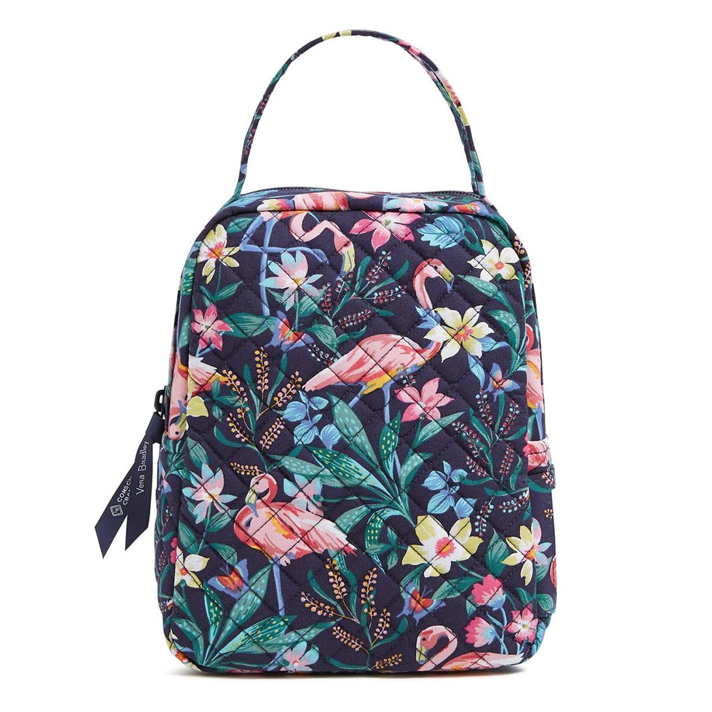 Vera Bradley  Lunch Bunch Bag in Flamingo Garden