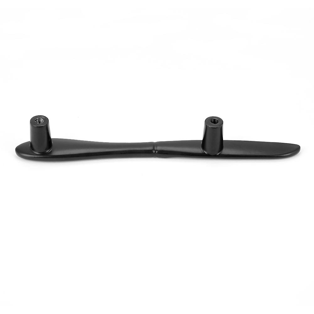 Zinc Alloy Matt Black/ Bronze Tableware Shape Solid Cabinet Handle Furniture Door Accessory(#1)