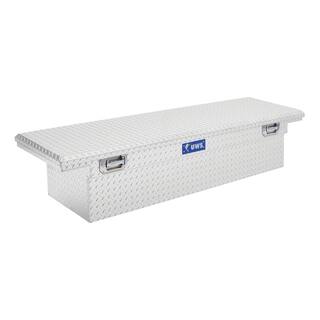 UWS 69 in. Silver Aluminum Low Profile Crossbed Truck Tool Box EC10481