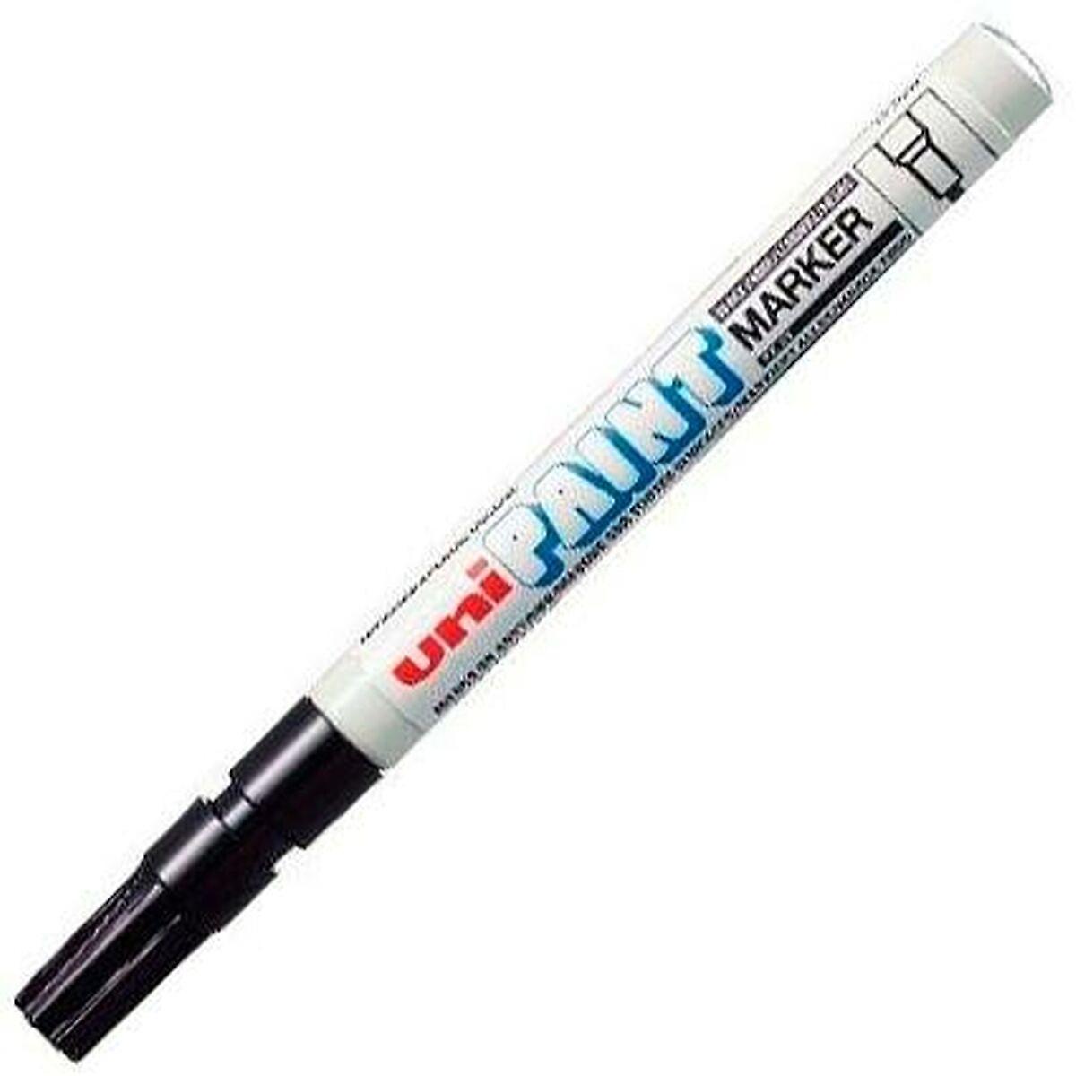 Permanent marker Uni-Ball Paint PX-21L Black 12 Units