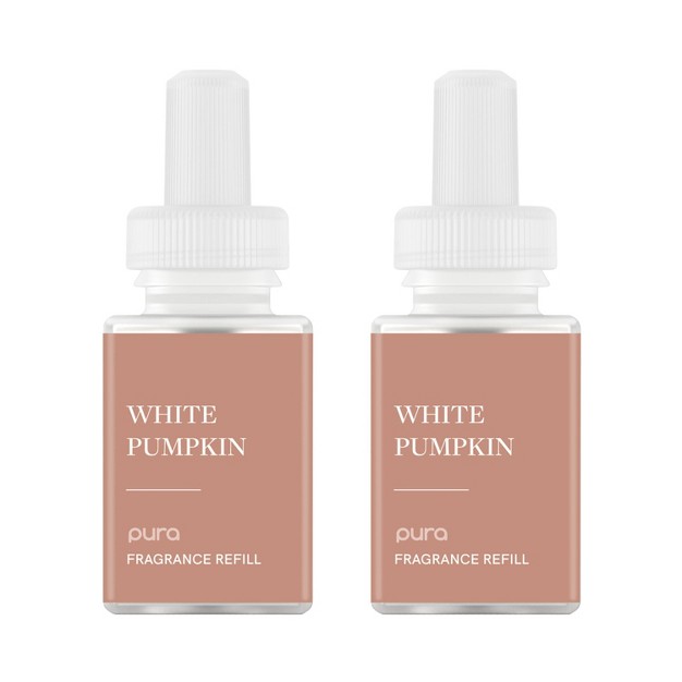 2pk White Pumpkin Smart Vial Fragrance Refill Pura