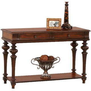 Gracewood Hollow Thunderhorse Cherry Sofa Table