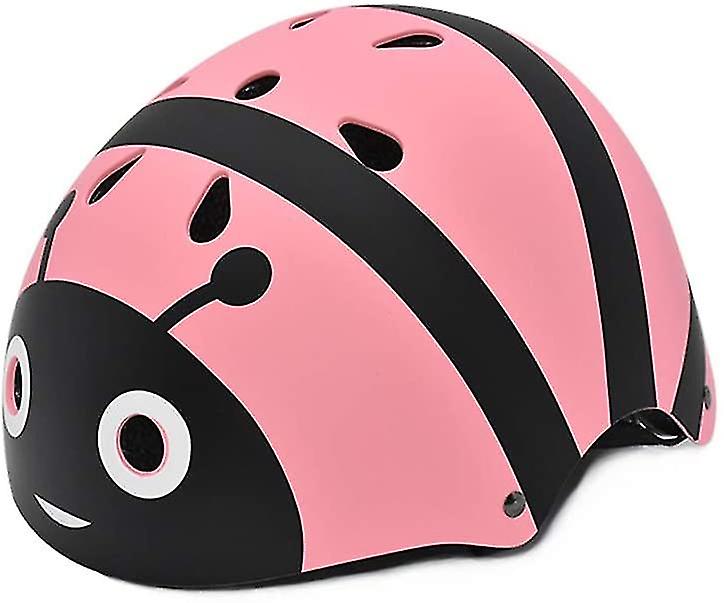 Kids Bicycle Helmet 2-5 Year Old Toddler Bicycle Helmet Multi-sport Lightweight Helmet Safety Protective Gear， Gift For Boys And Girls(pink)