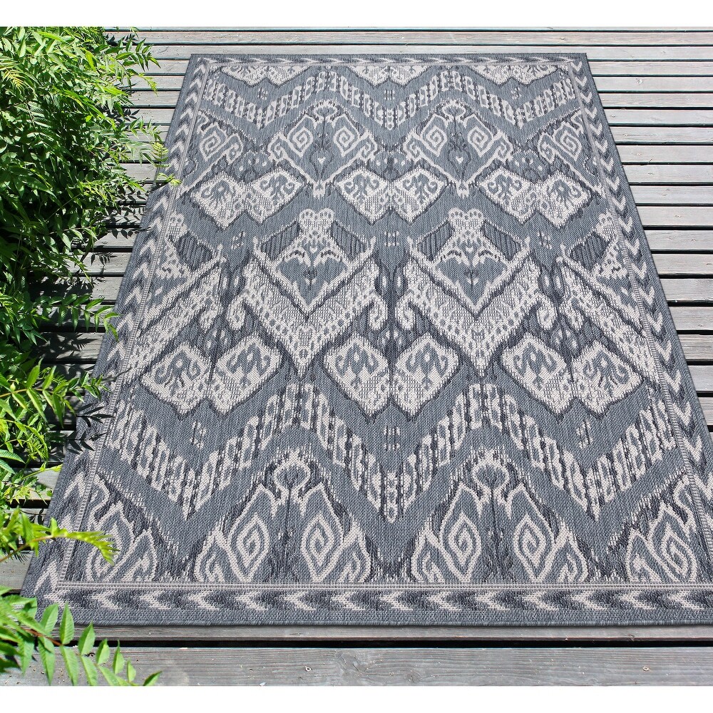 Liora Manne Malibu Ikat Indoor/Outdoor Rug