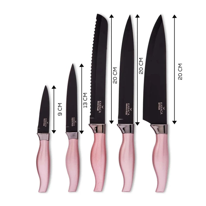 Rosegold 6 Piece Knife Set 153.03.07.4567