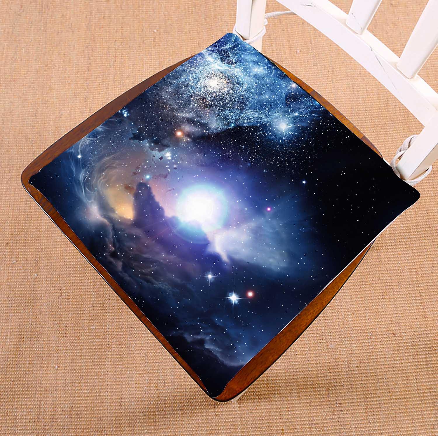 Fantasy Space Nebula Chair Pads Chair Mat Seat Cushion Chair Cushion Floor Cushion 45x45 Cm