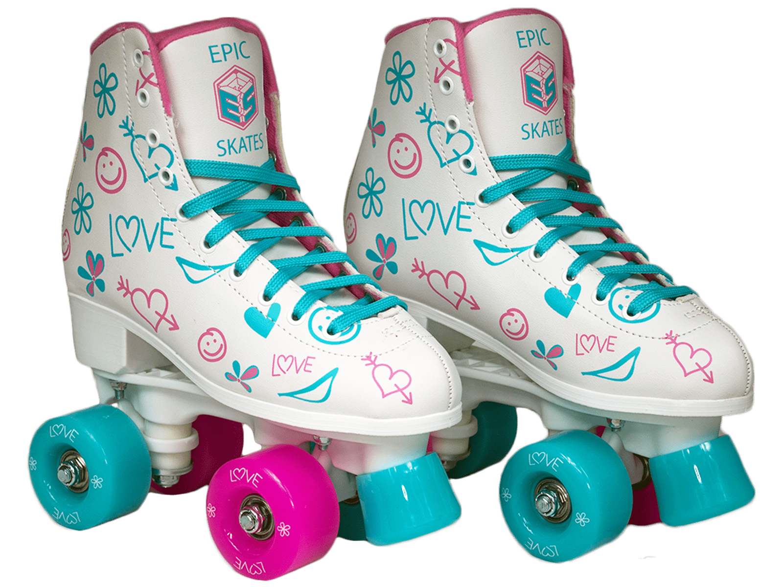 Epic Skates Frost Quad Roller Skates