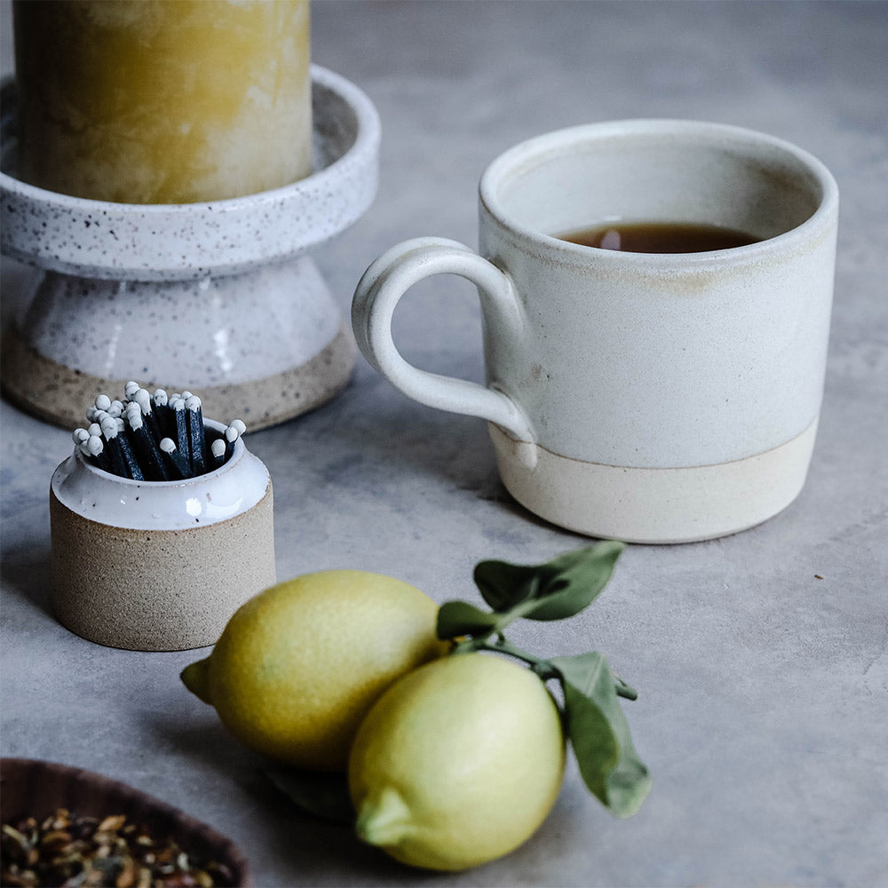 Ceramic Artisan Mug - Natural