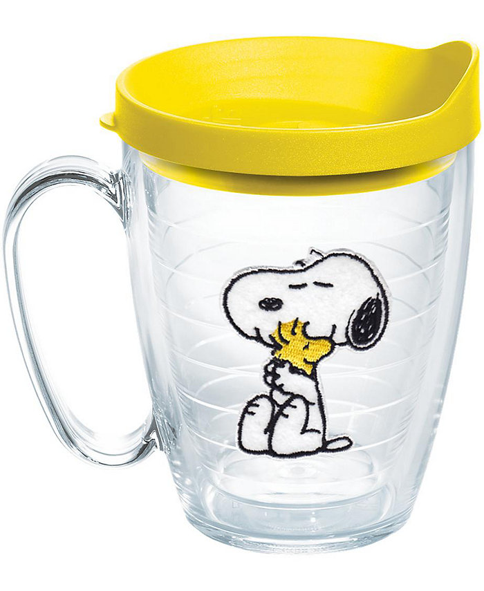 Tervis Tumbler Tervis Peanuts Snoopy Woodstock House Made in USA Double Walled Insulated Tumbler Travel Cup Keeps Drinks Cold and Hot 16oz Mug Felt