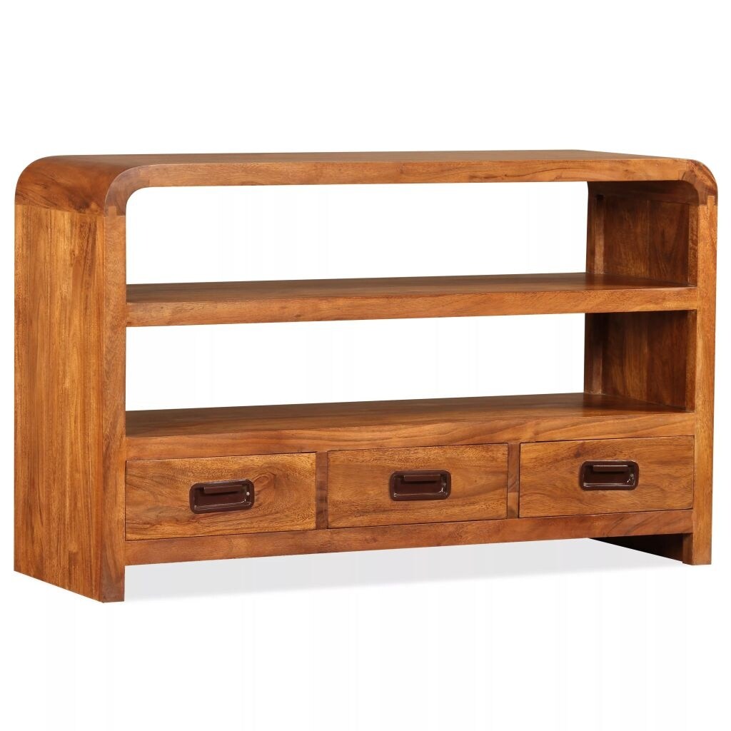 vidaXL TV Cabinet Solid Wood Acacia 35.4