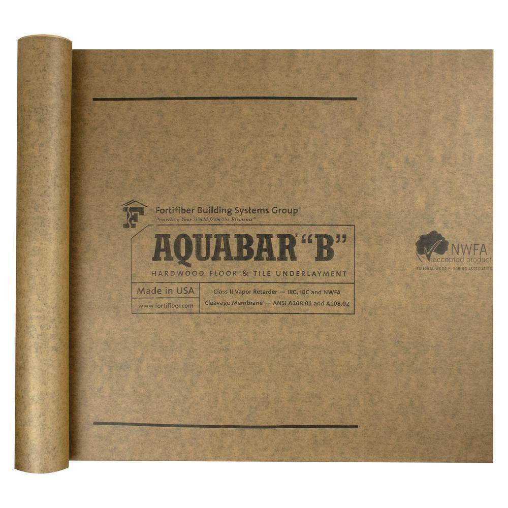 Fortifiber 500 sq. ft. 36 in. Wide x 167 ft. Long x 7 mil Thick Aquabar B