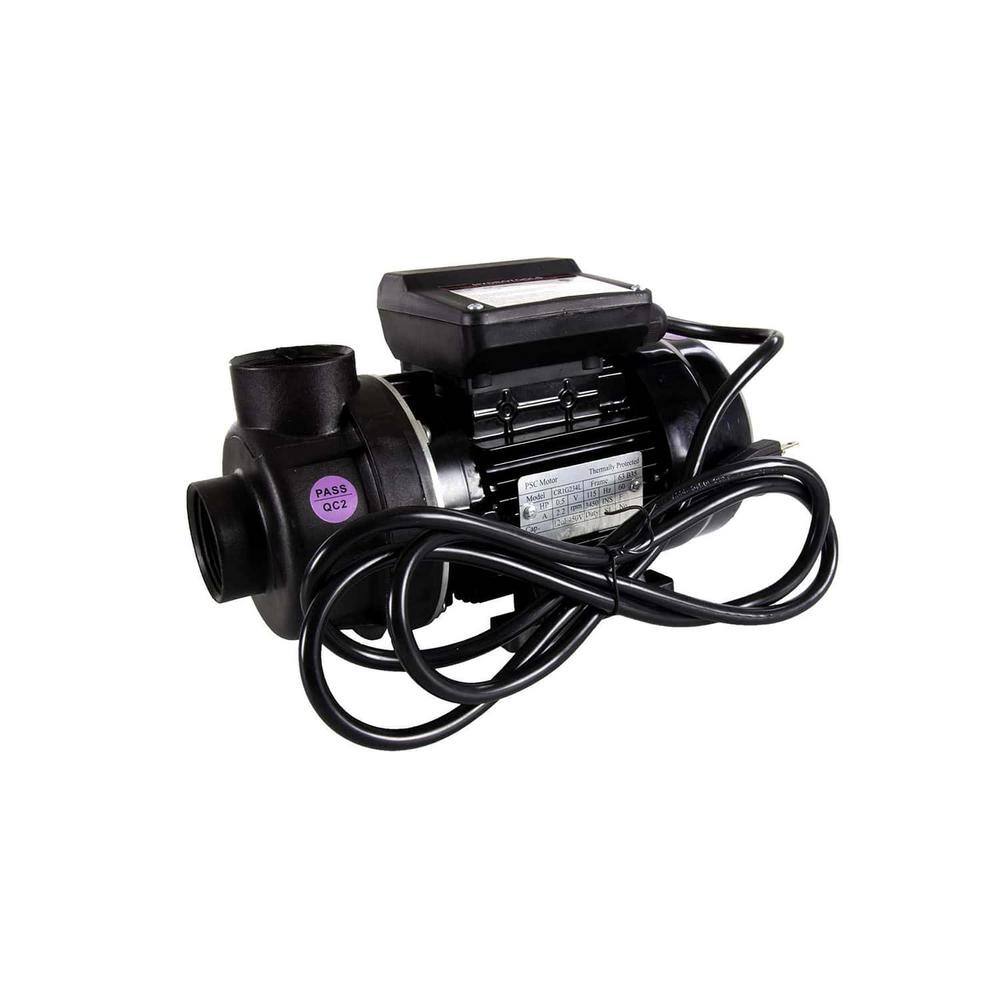 Swimline HydroTools 12 in. Pool Filter Pump and 40 mm to 1.5 in. Hose Connection Kit 71225 + 71002