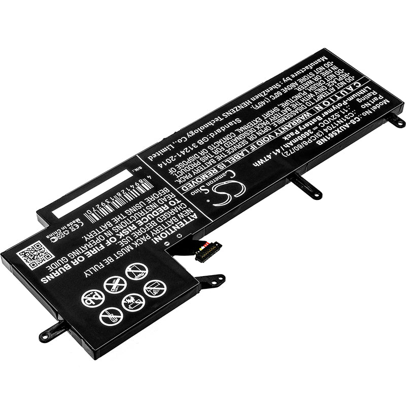 Asus Q535U Q535UD Q535UDBI7T11 UX561UD UX561UD1A Replacement Battery BatteryClerkcom Laptop and Notebook