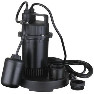 LEO 13 HP Thermoplastic Sump Pump with Tether Float Switch SUP033T-2