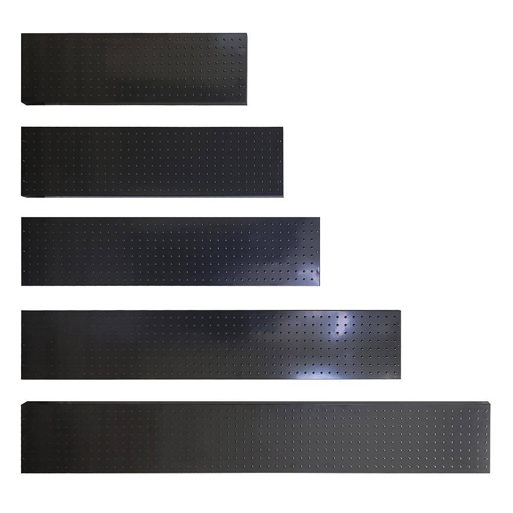 Pylex 11 in. x 60 in. Black Steel Stair Tread 13944