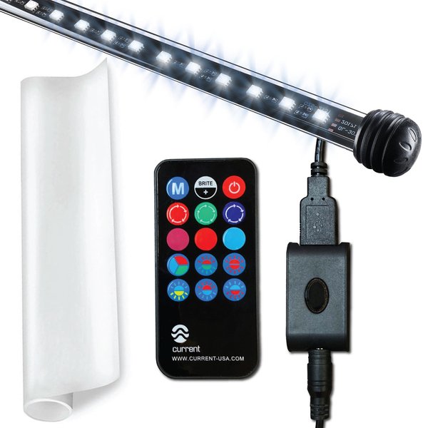 Current USA LightSerene Background LED Aquarium Light Kit