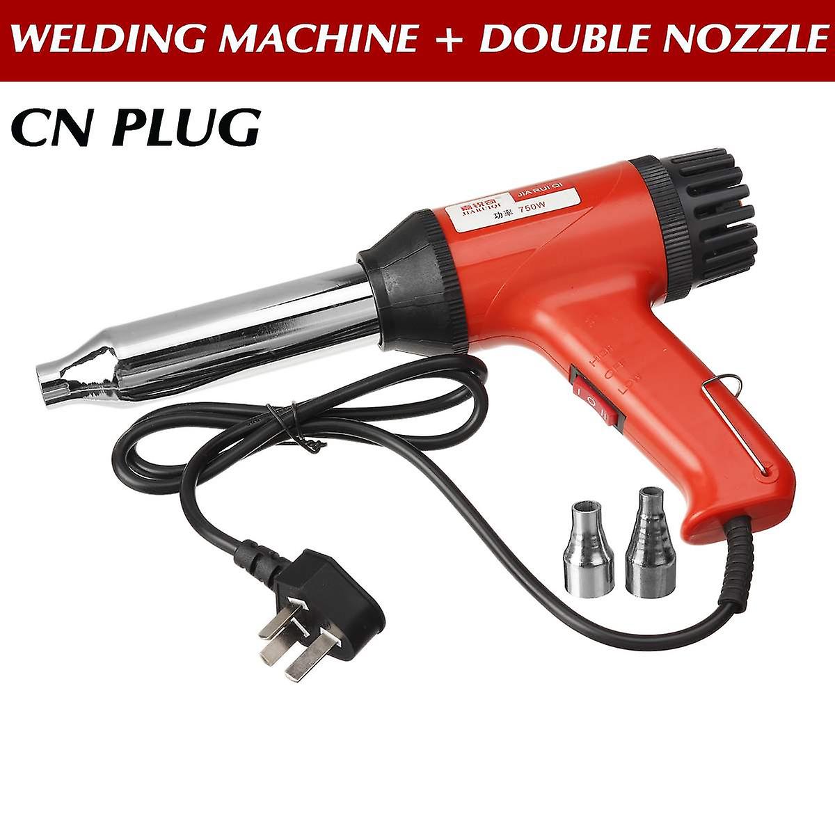 220v 750w Adjustable Temperature Air Torch Electric Heat Gun Multifunction Plastic Welding Gun Tool Kit Thermal Power Tools