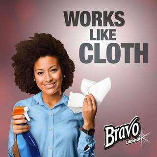 Bravo Premium White Paper Towels (30 Rolls of 70 Sheets) 30600