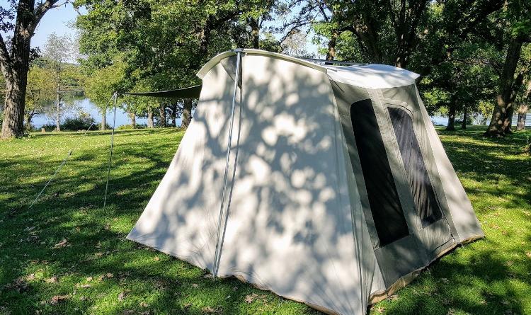 Kodiak Flexbow 6010 Canvas 6 Person Tent 10x10 Deluxe