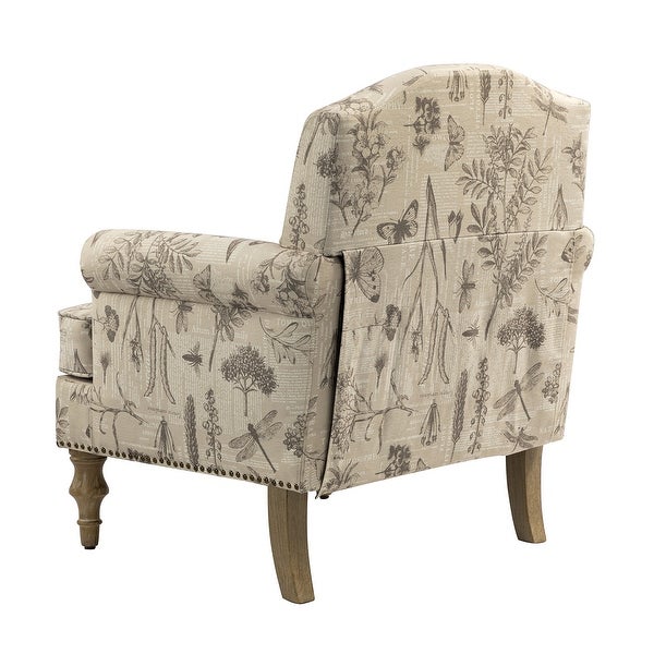 Yahweh Comfy Living Room Armchair with Panel Arms by HULALA HOME