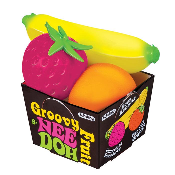 Nee Doh Groovy Fruit by Schylling