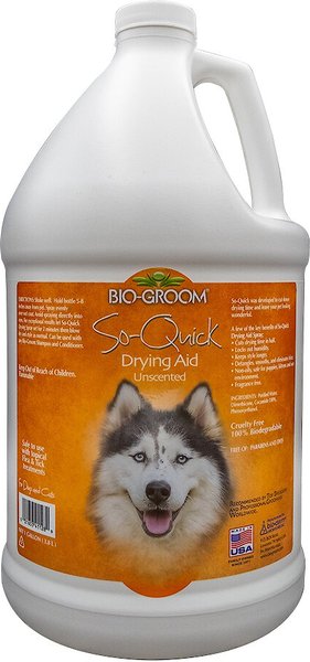 Bio-Groom So-Quick Drying Aid Spray for Dogs and Cats