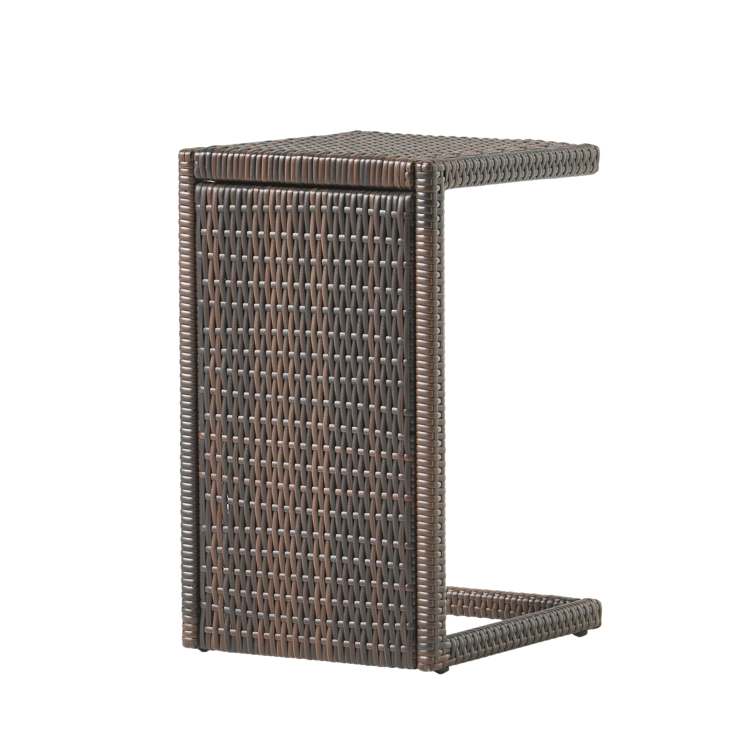 Forrest Outdoor Wicker Side Table