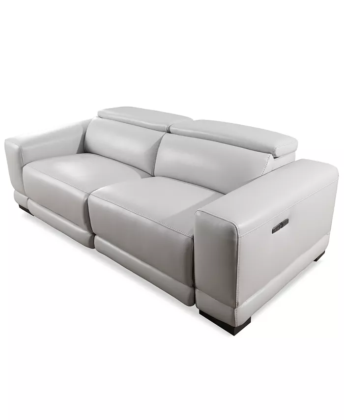 Furniture Krofton 2-Pc. Beyond Leather Fabric Sofa with 2 Power Motion Recliners