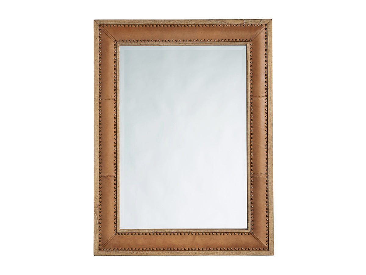 Dominica Leather Rectangular Mirror