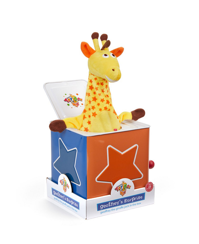 Geoffreys Toy Box Geoffrey The Giraffe Jack in the Box  Created for Macys