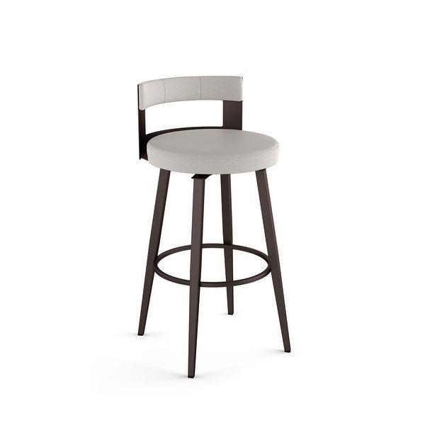 Amisco Paramont Swivel Counter and Bar Stool - N/A