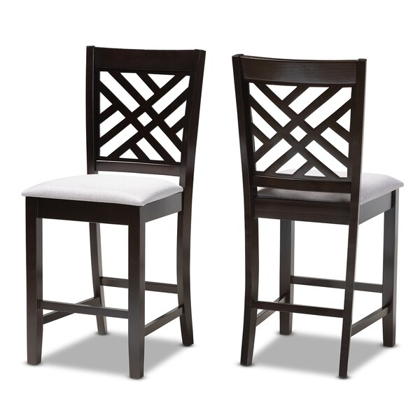 Modern and Contemporary Counter Stool 2-Piece Set