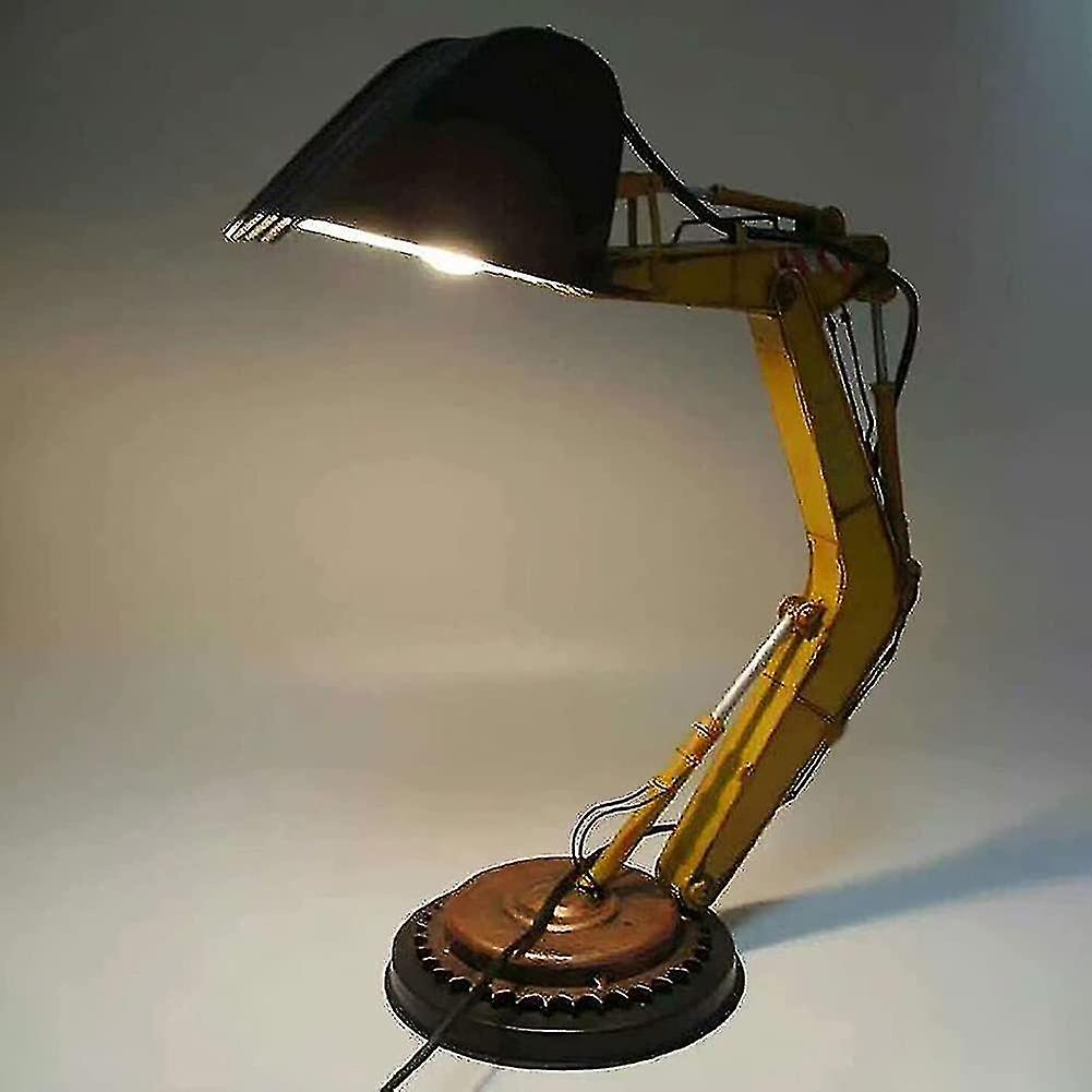 2023 - Digger Desk Lamp Movable Table Lamp Led - Unique Excavator Desk Lamp Decoration， Industrial Style