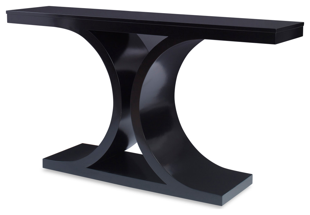 Ambella Home Collection Flux Console Table   Transitional   Console Tables   by GreatFurnitureDeal  Houzz