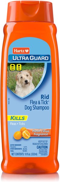 Hartz UltraGuard Rid Flea and Tick Citrus Scent Dog Shampoo