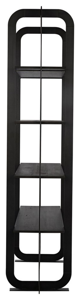 Cfc Furniture  Illusionist Bookcase  Reclaimed Lumber Shelves   Industrial   Bookcases   by GreatFurnitureDeal  Houzz