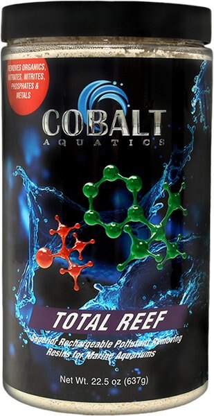 Cobalt Aquatics Total Reef Superior Rechargeable Pollutant Removing Marine Aquarium Resins