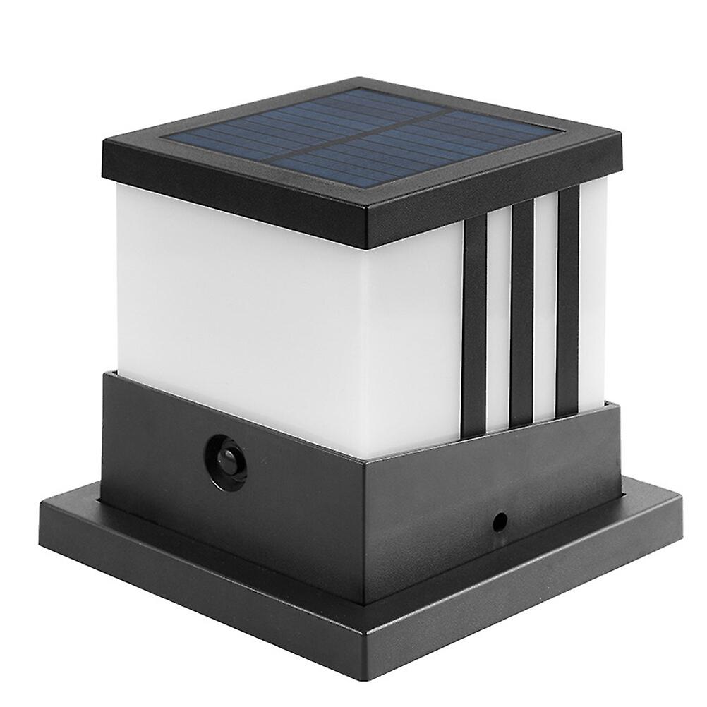 Outdoor Solar Post Light Waterproof Lamp For Garden Wall Yard Patio Walkway