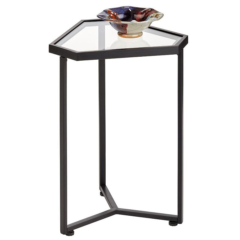 mDesign Triangle Inlay Top Accent Table