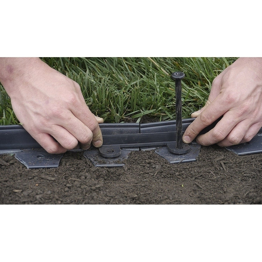 EasyFlex Heavy-Duty No-Dig Edging Kit, 20'