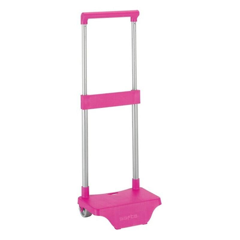 Rucksack trolley safta fuchsia middle bar