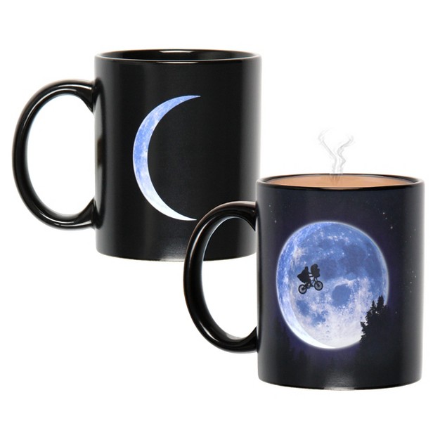 E t The Extra Terrestrial Heat Color Change Reactive Coffee Mug Black