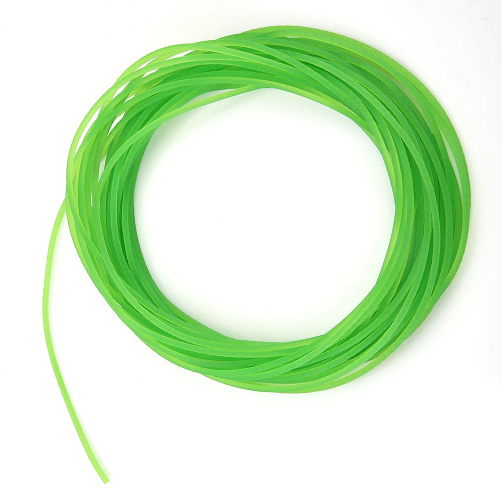 Green Rough Surface Pu Polyurethane Round Belt For Drive Transmission(2mm*10m)